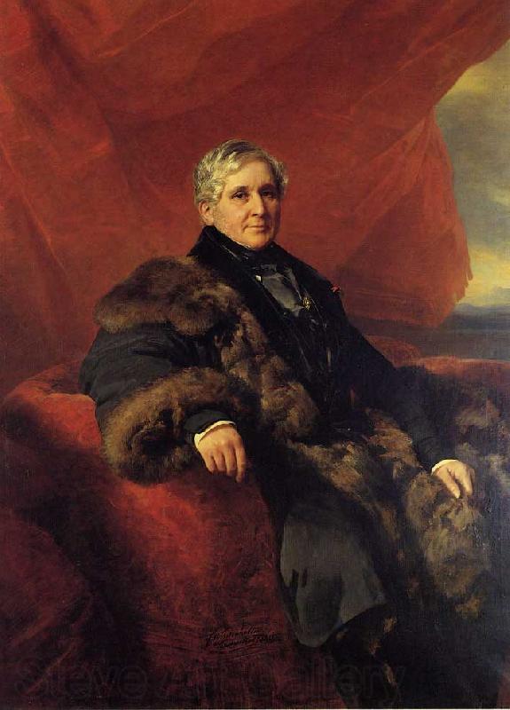 Franz Xaver Winterhalter Charles-Jerome, Comte Pozzo di Borgo Spain oil painting art